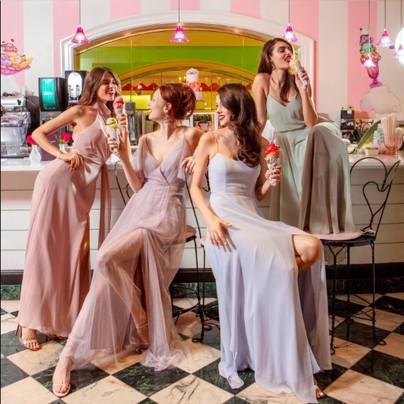 Anthropologie Jenny Yoo Aeryn Dress Size 22 - Picture 5 of 5